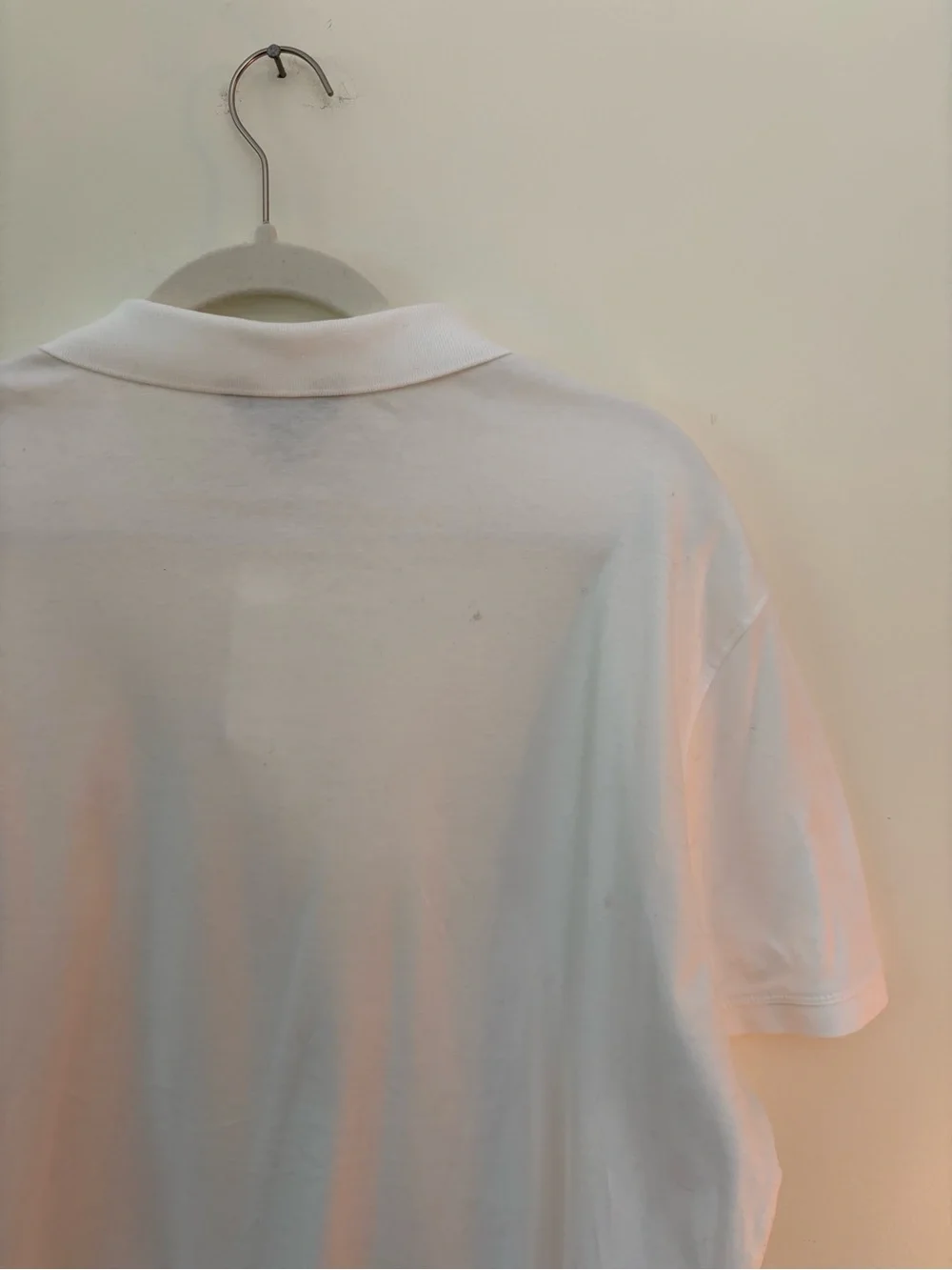 Banana Republic Men's White Polo Shirt